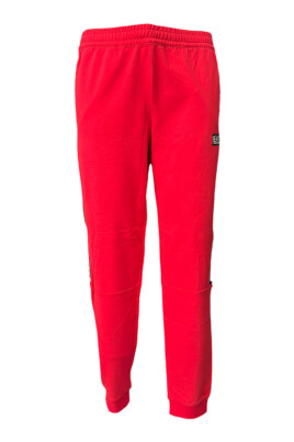 red-mens-pants-with-side-logo