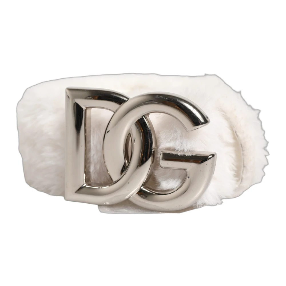 Dolce & Gabbana Men's White Waist Belt - Belts - One Size - Accessories