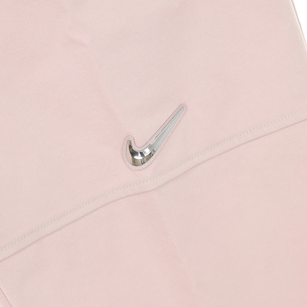 Nike Hoge Taille Geweven Lange Broek Pink Dames