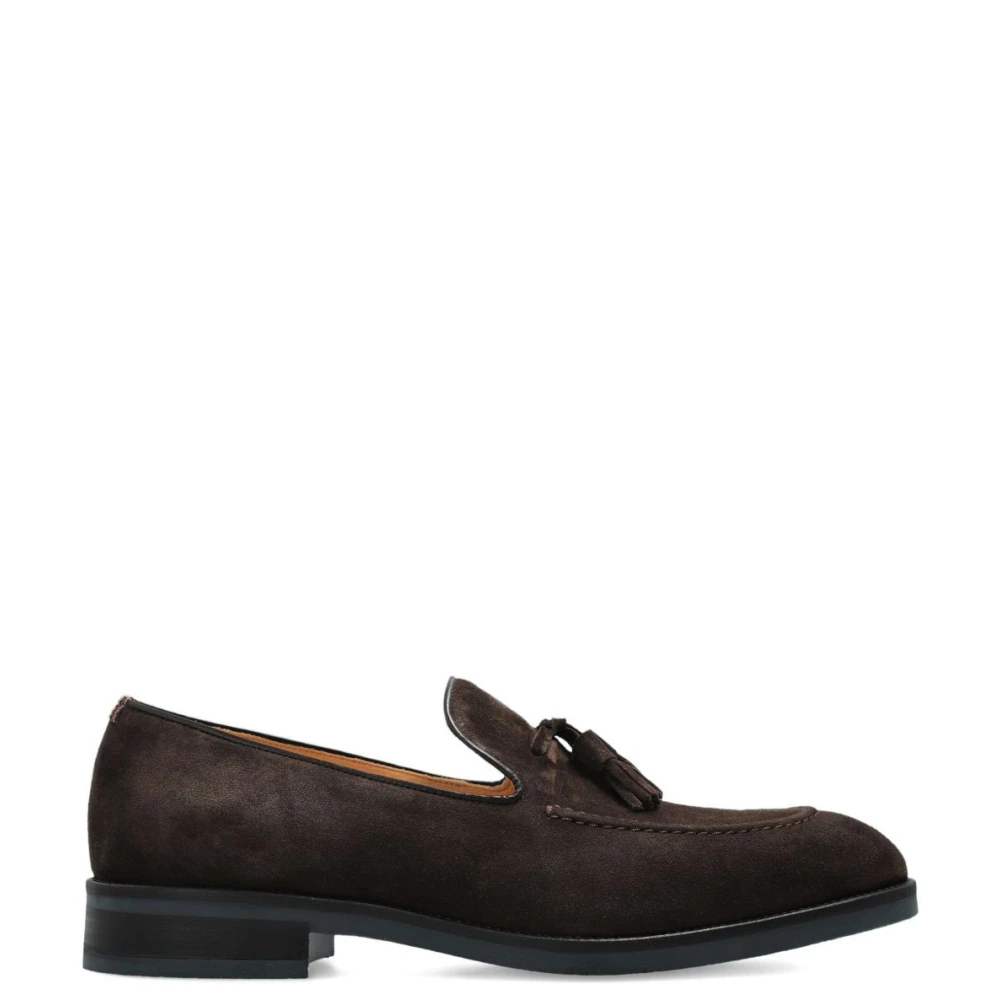 Paul Smith Brown Loafers, Male, 7 Uk, Lawrence Tassel Loafer