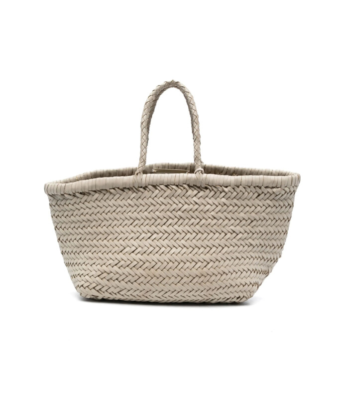 grey-leather-woven-circular-handle-bag