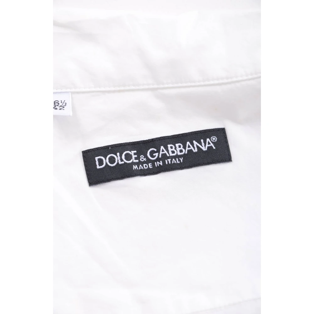 Dolce & Gabbana Shirts White Heren
