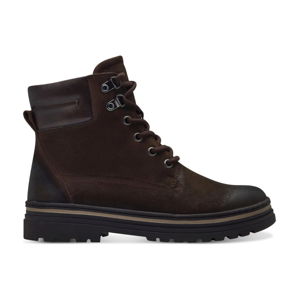 Marco Tozzi Women's Brown Lace-Up Boots, 5 Uk, Ankle Boots For