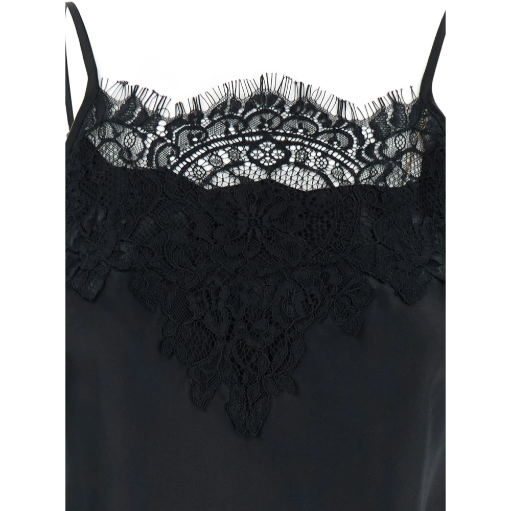 Gold Hawk Zwarte Korte Jurk Chantal Bias Black Dames