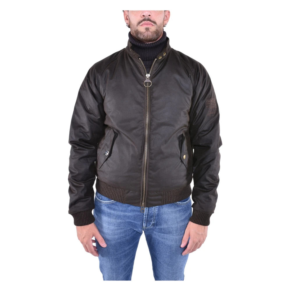 Barbour fashion international merchant wax bomber jacket