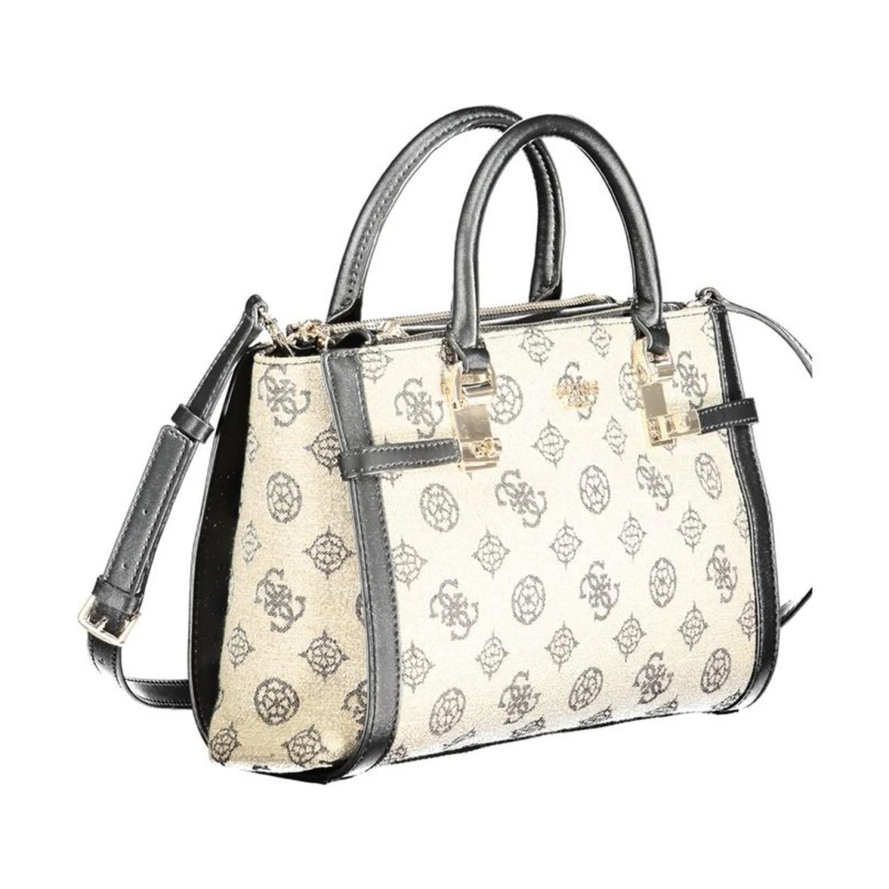 Guess Stijlvolle Katoenen Handtas Multicolor Dames