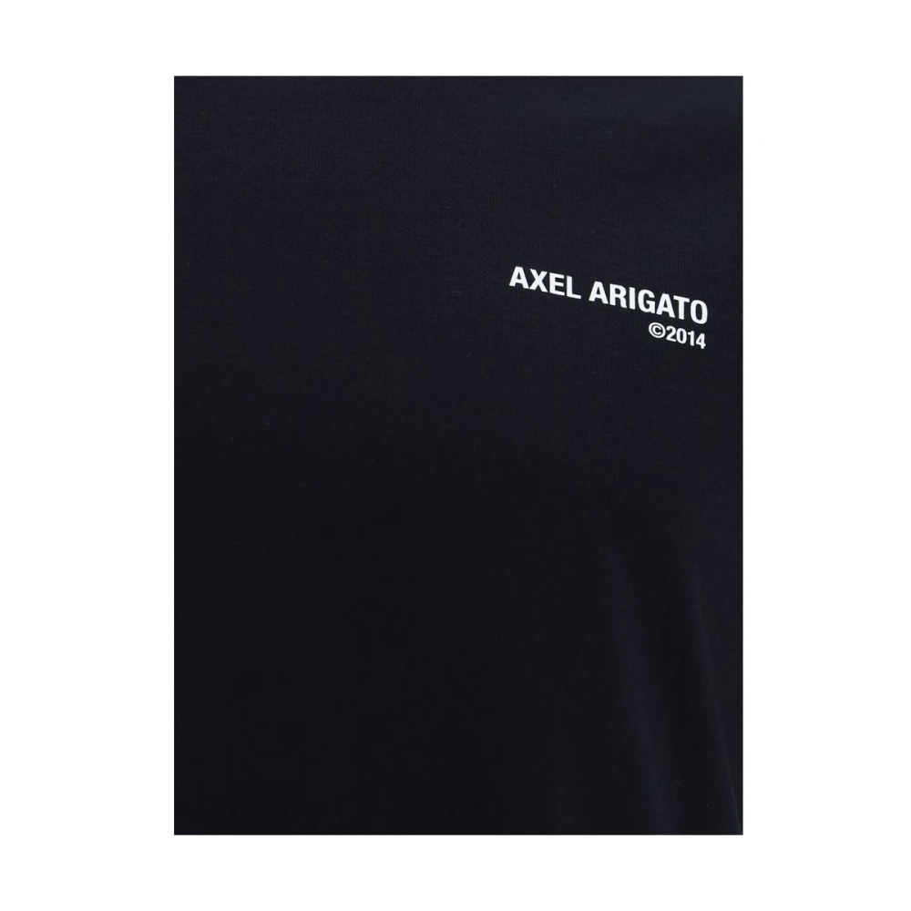Axel Arigato Monogram Katoenen T-shirt Black Heren