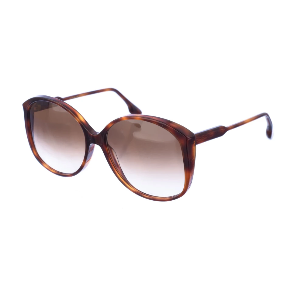 Victoria Beckham Oval Acetat solglasögon med UV-skydd Multicolor, Dam