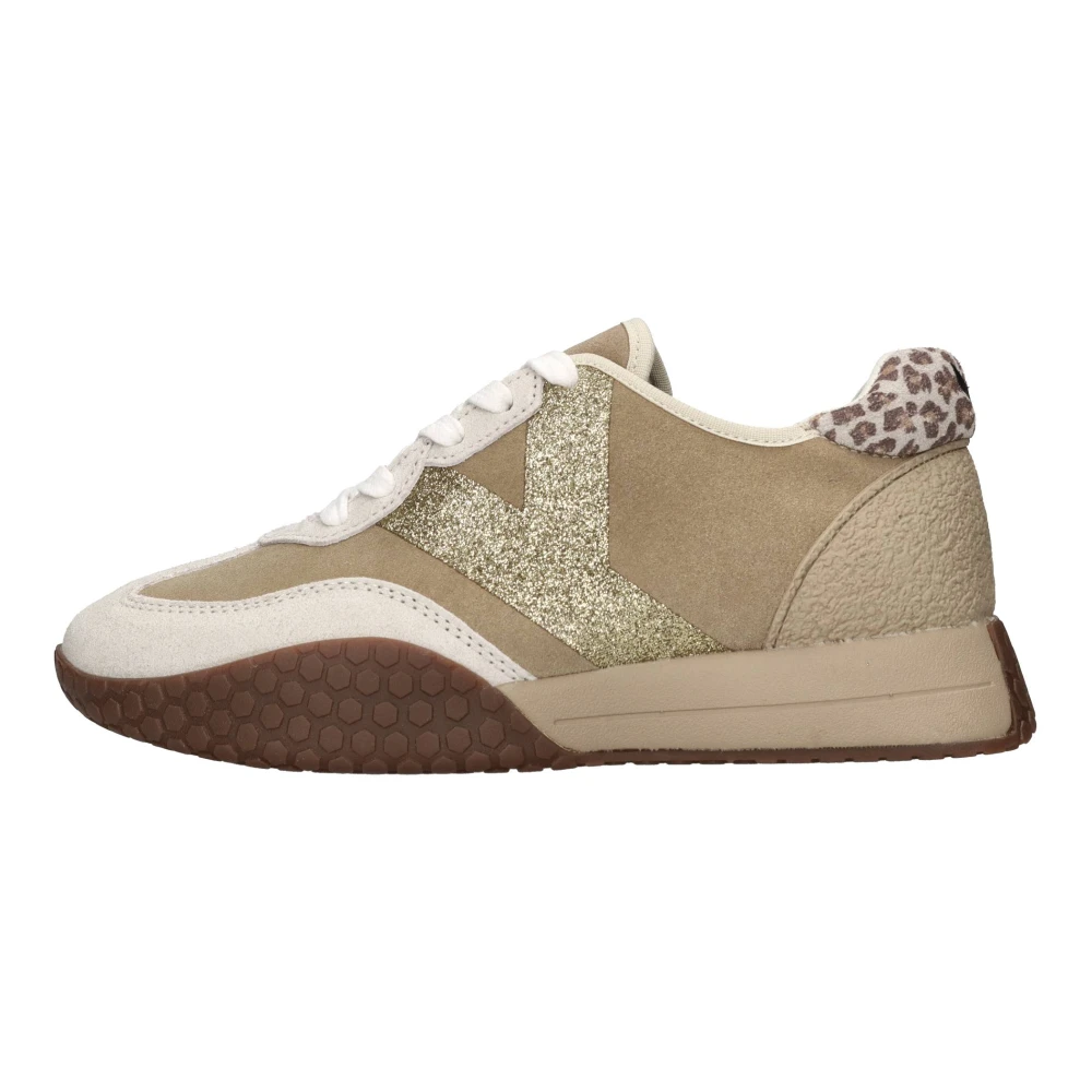 Kehnoo Sneakers Dames Schoenen Beige