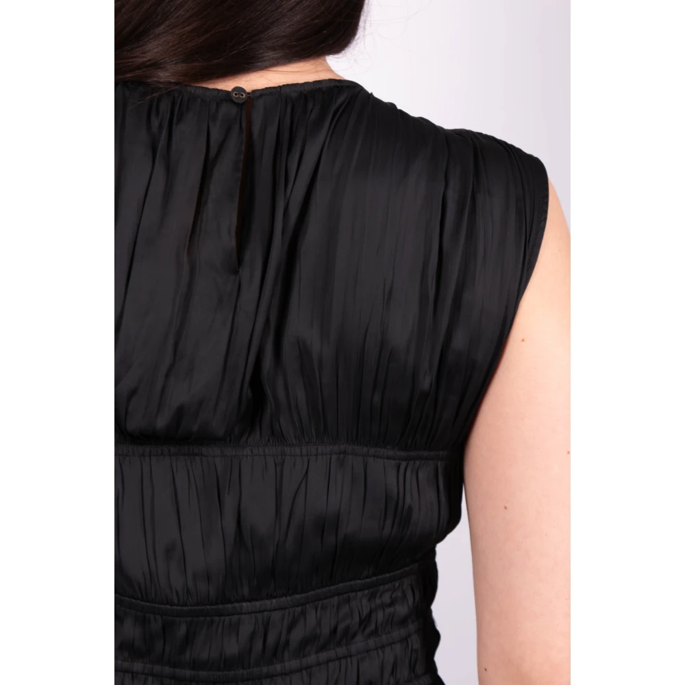 Ulla Johnson Delia Zwart Jurk Black Dames