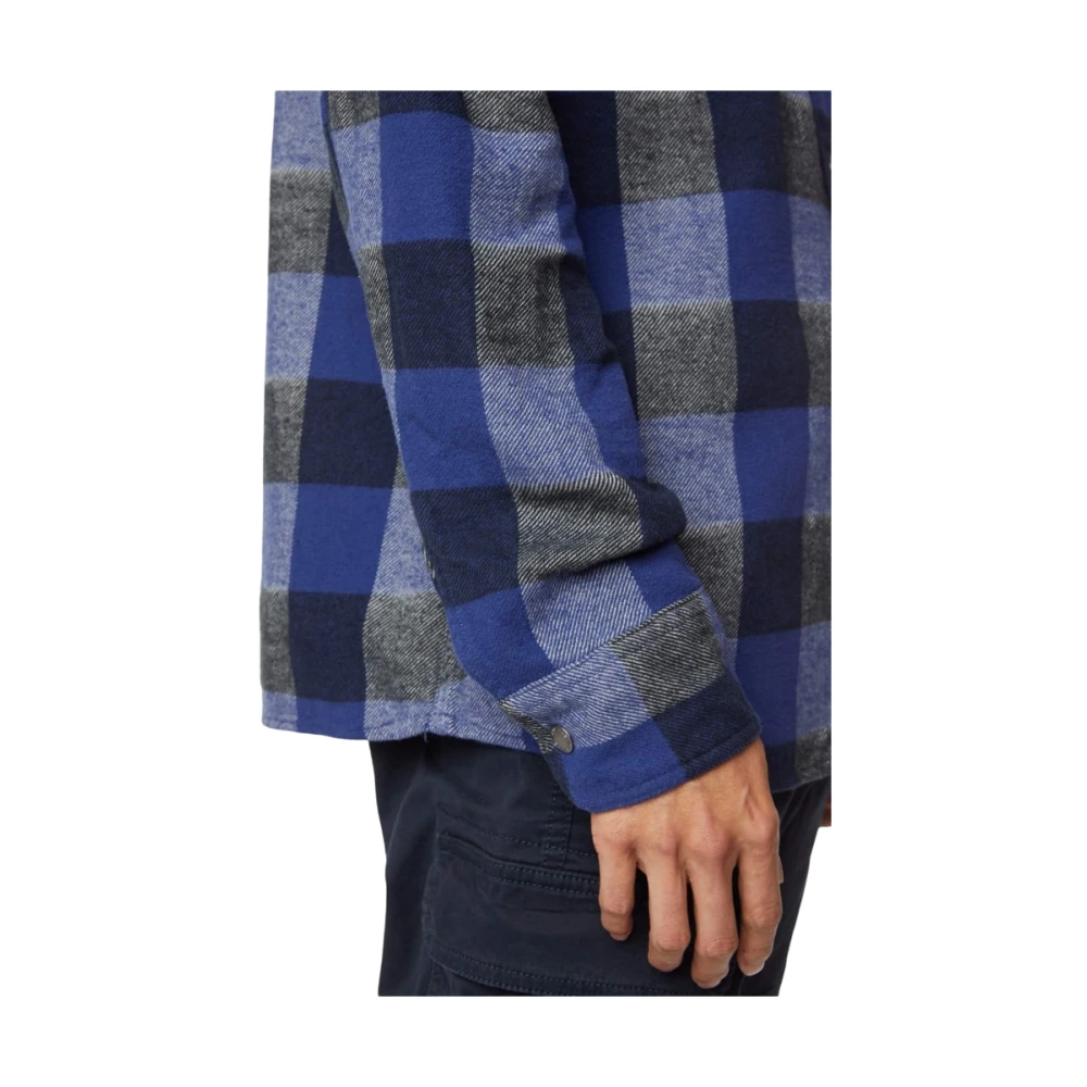 GAS Lange mouwen shirt Blue Heren