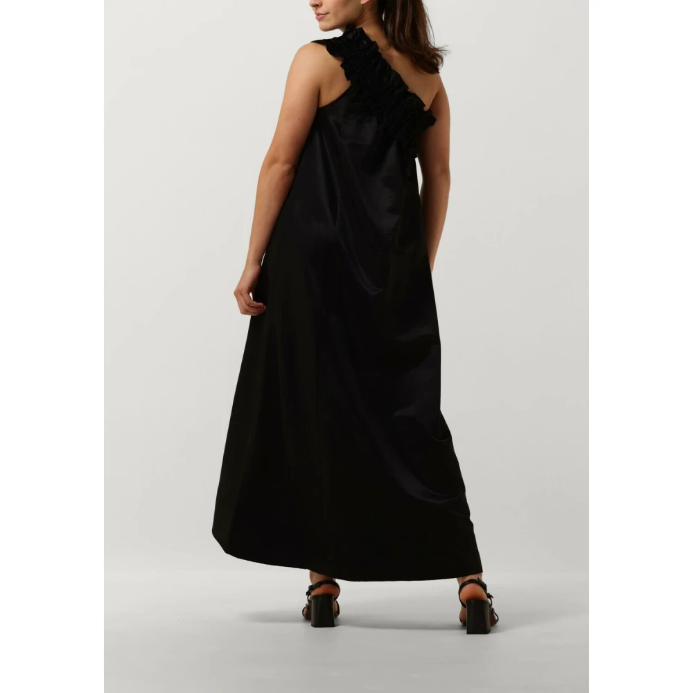 Copenhagen Muse Zwarte Maxi Jurk Cmava-Dress Black Dames