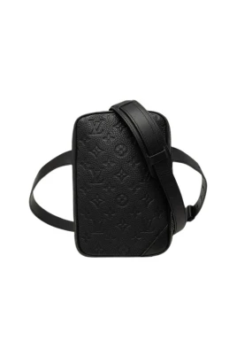 Pre-owned Utility Side Bag Monogram Taurillon Shoulder Bag
