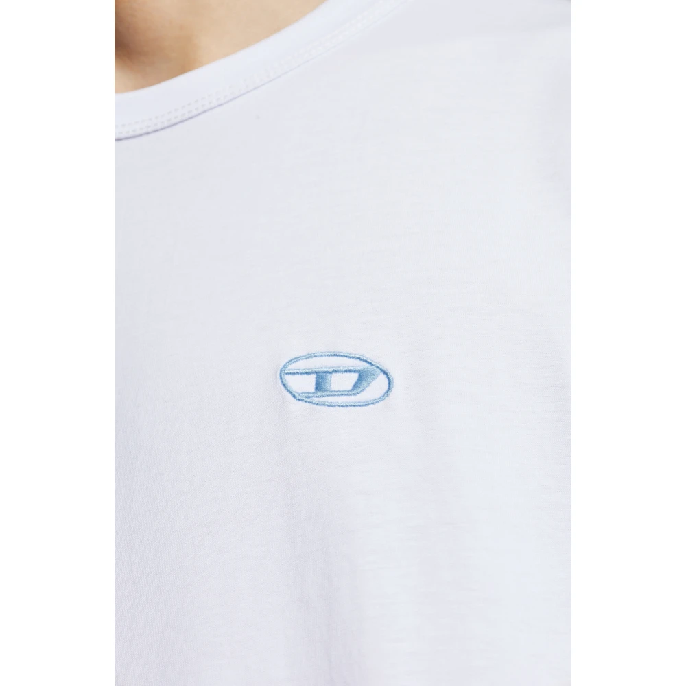 Diesel T-shirt T-Boxt-K18 White Heren