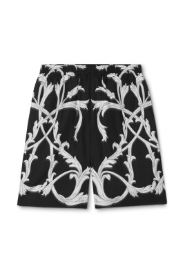 shorts-en-soie-imprime-barocco