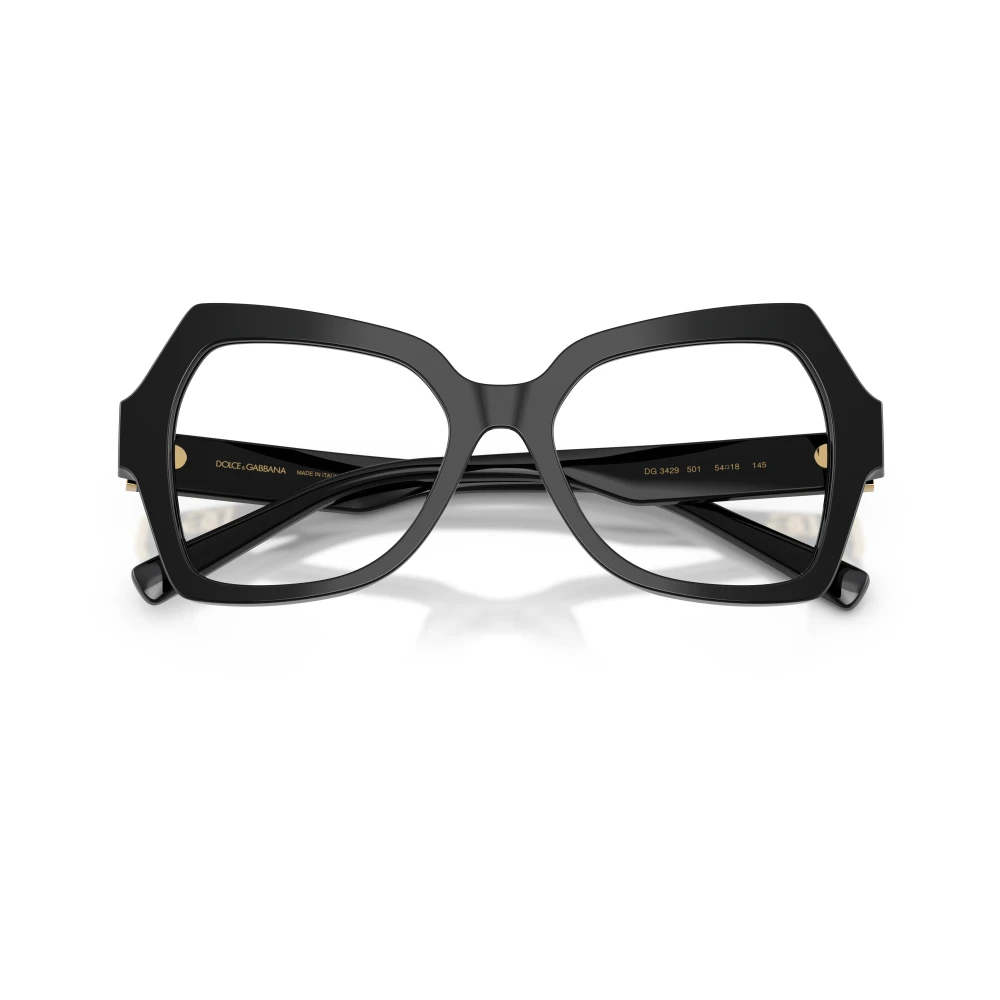 Dolce & Gabbana Women's Black Glasses, 52 Mm, Dg3429 Optical Frame