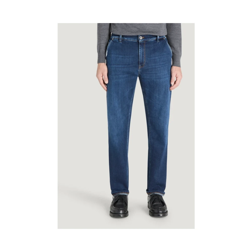 PT Torino Zachte Stretch Denim Jeans Blue Heren