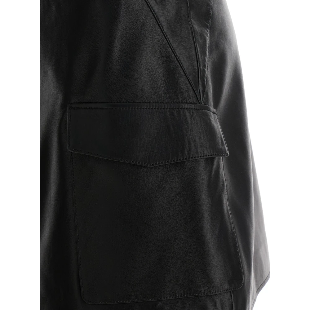 Arma Leather Skirts Black Dames