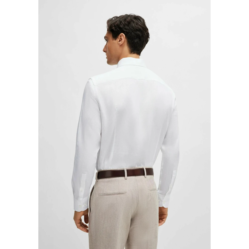 Boss Casual Shirts White Heren