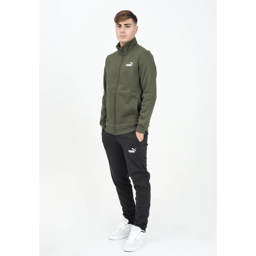Puma Groen en zwart trainingspak set Green Heren