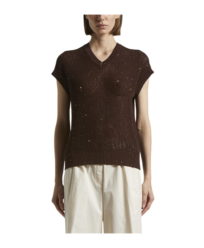 gilet-cordonetto-en-pur-coton-avec-sequins
