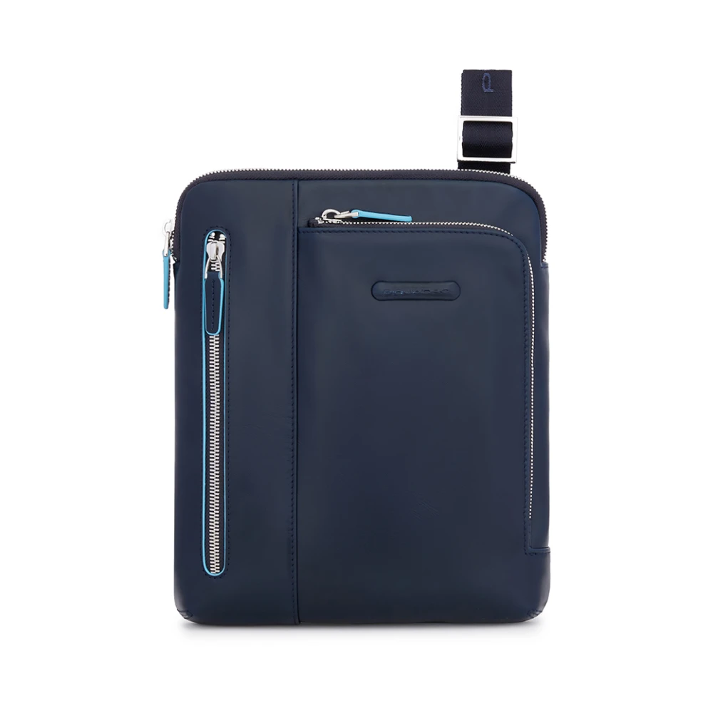 Piquadro Men's Blue Cross Body Messenger, One Size, Crossbody Bag For Ipad®
