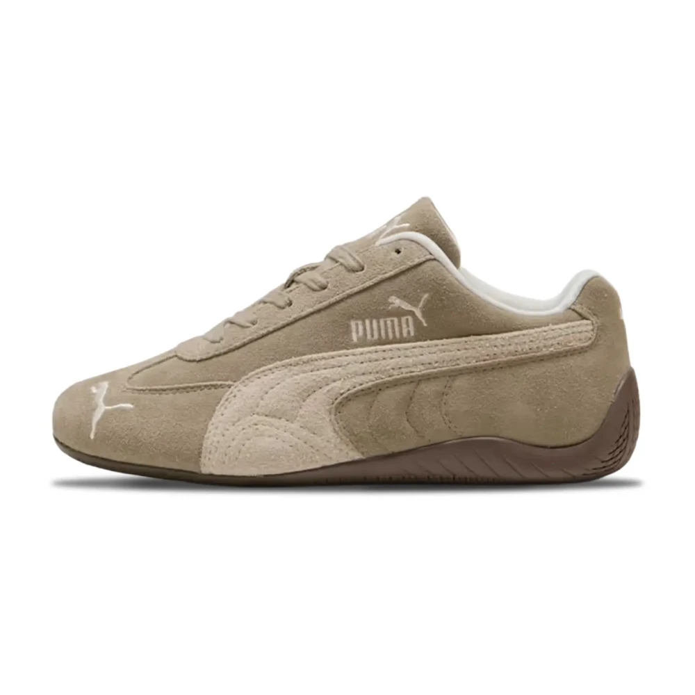 Puma Women's Beige Elevated Ice Coffee Sport Shoes - Sneakers - 5 Uk - Shoes