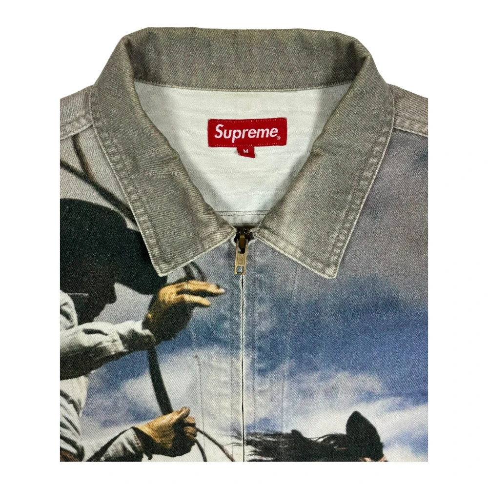 Supreme 2017 Cowboy Denim Jack Multicolor Heren