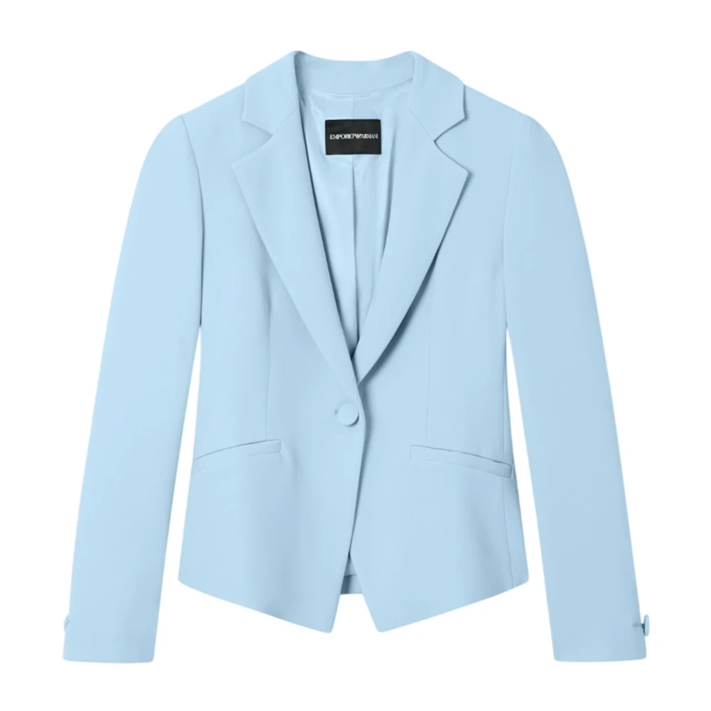 Emporio Armani Donna Blu Giacche, M, New,