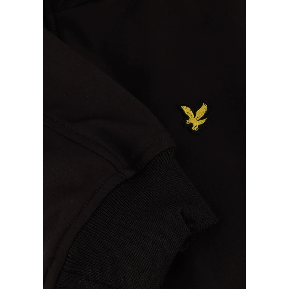Lyle & Scott Mesh Back Softshell Jas Black Heren