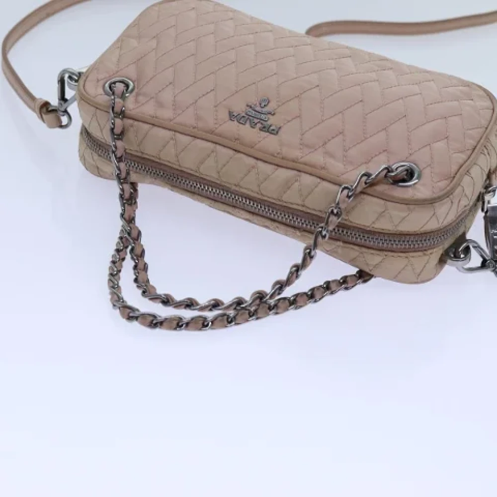 Prada Vintage Pre-owned Fabric prada-bags Pink Dames