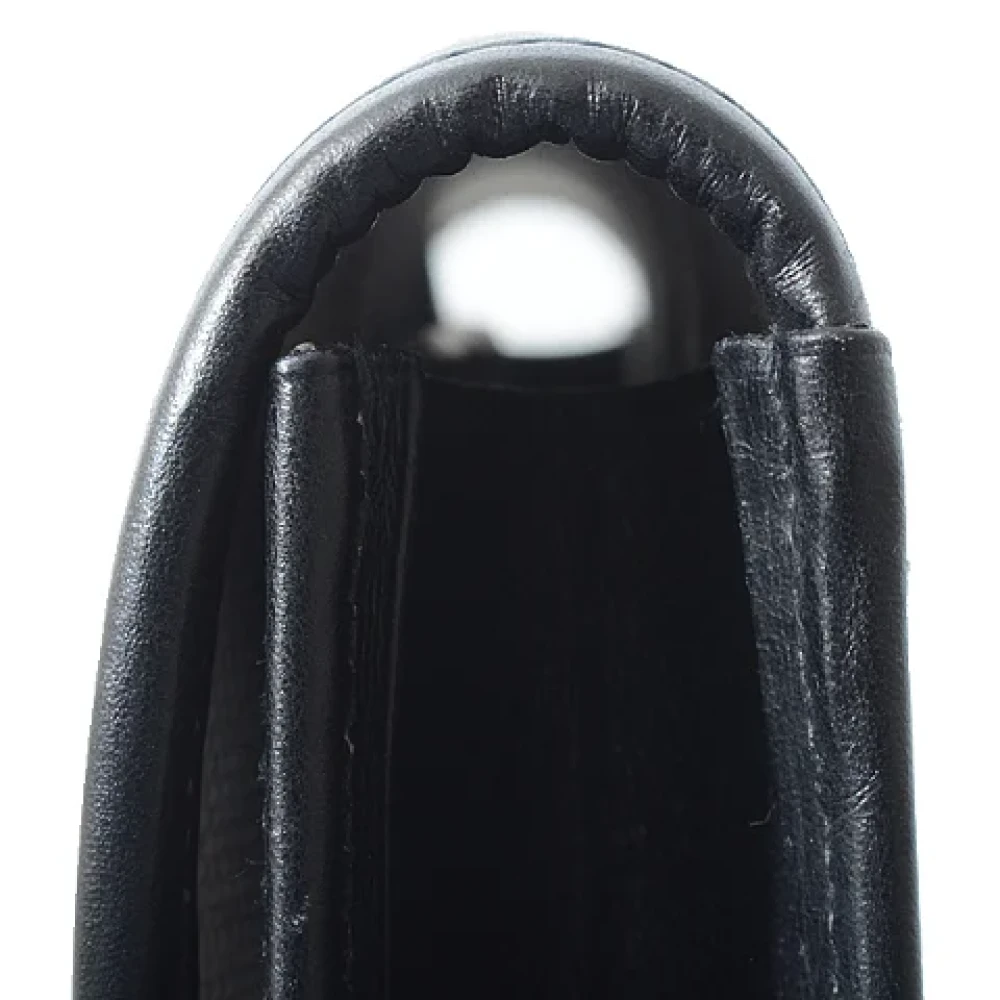 Hermès Vintage Pre-owned Leather clutches Black Heren