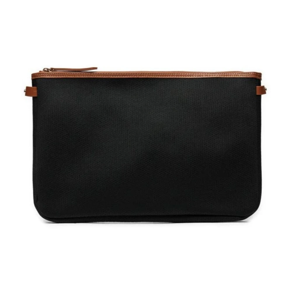 Tommy Hilfiger Leren Tote Tas voor Vrouwen Black Dames