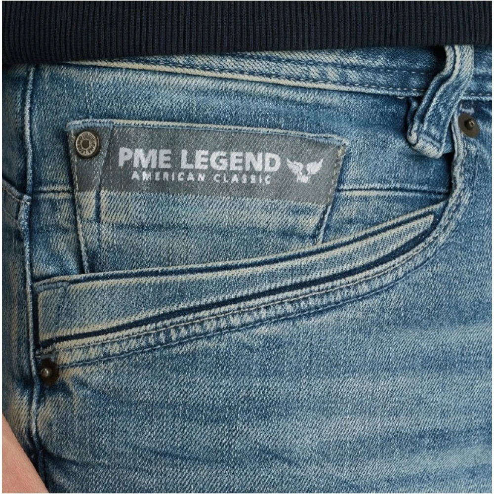 PME Legend Denim Shade Fresh Regular Fit Jeans Blue Heren