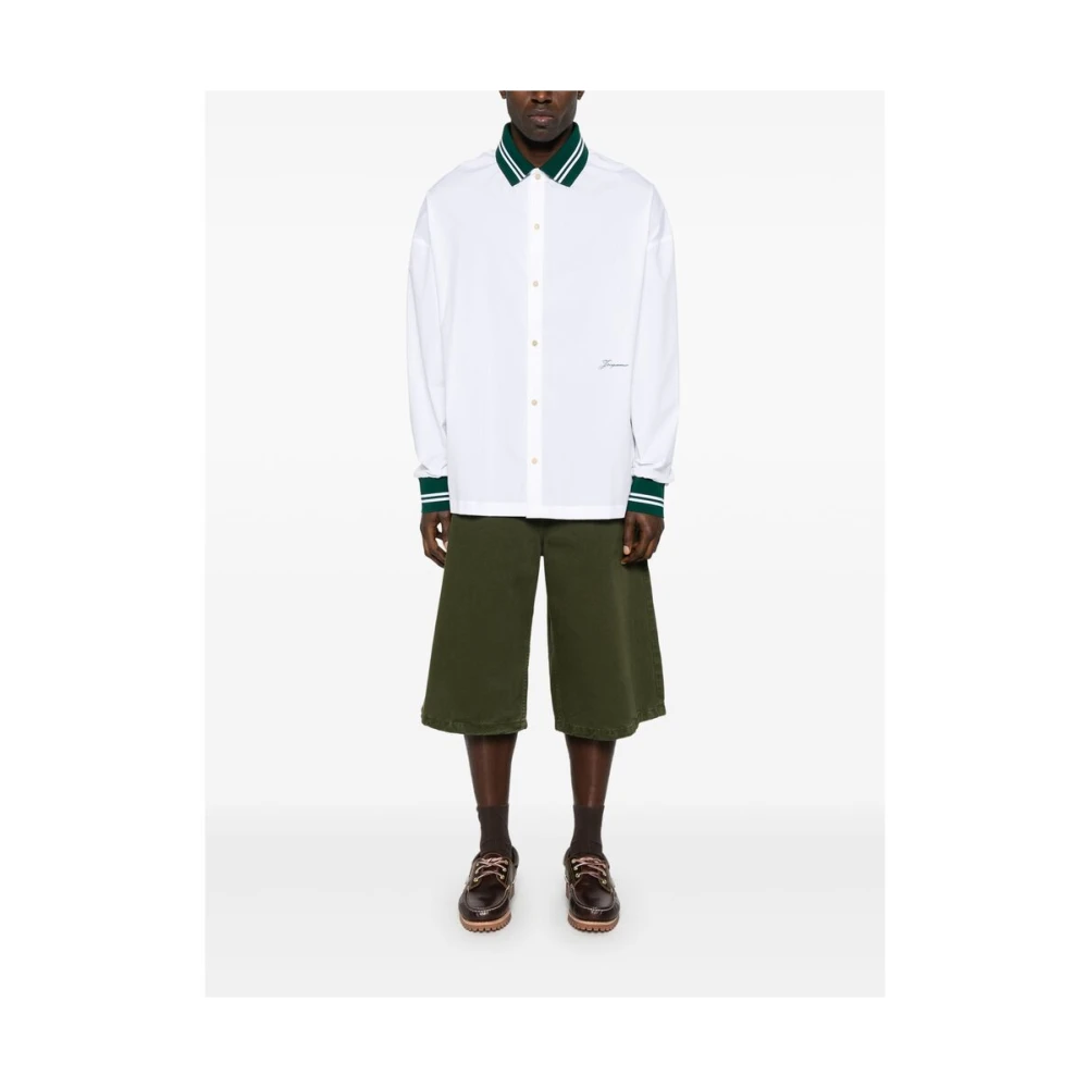 Jacquemus Wit Overhemd voor Mannen White Heren