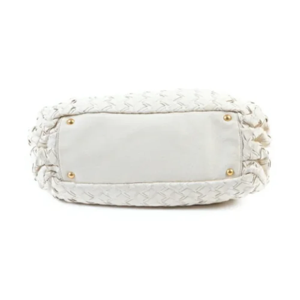 Miu Pre-owned Fabric handbags Beige Dames