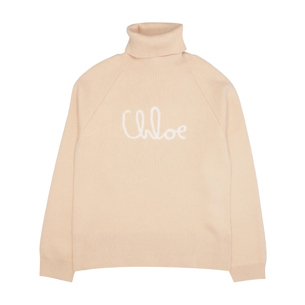 Chloé Girls Beige Jumpers - Kids Knitwear - 14 Y - Kids