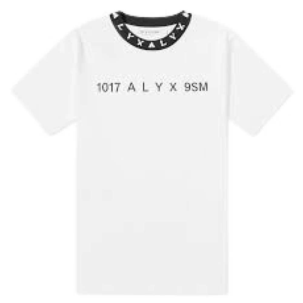 1017 Alyx 9SM Casual Katoenen T-shirt in Zwart White Heren