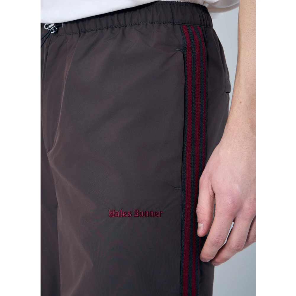 Adidas Logo Motif Track Pants Brown Heren