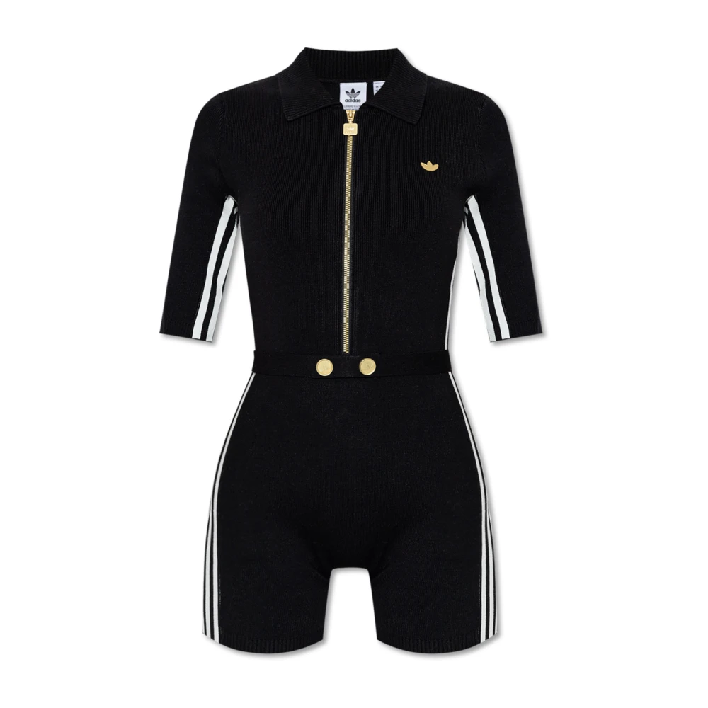 adidas Originals Jumpsuit met riem Black Dames