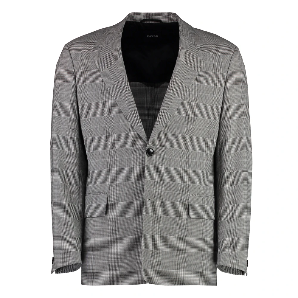 Hugo - Jackets > Blazers - Gray - Hugo - Modalova