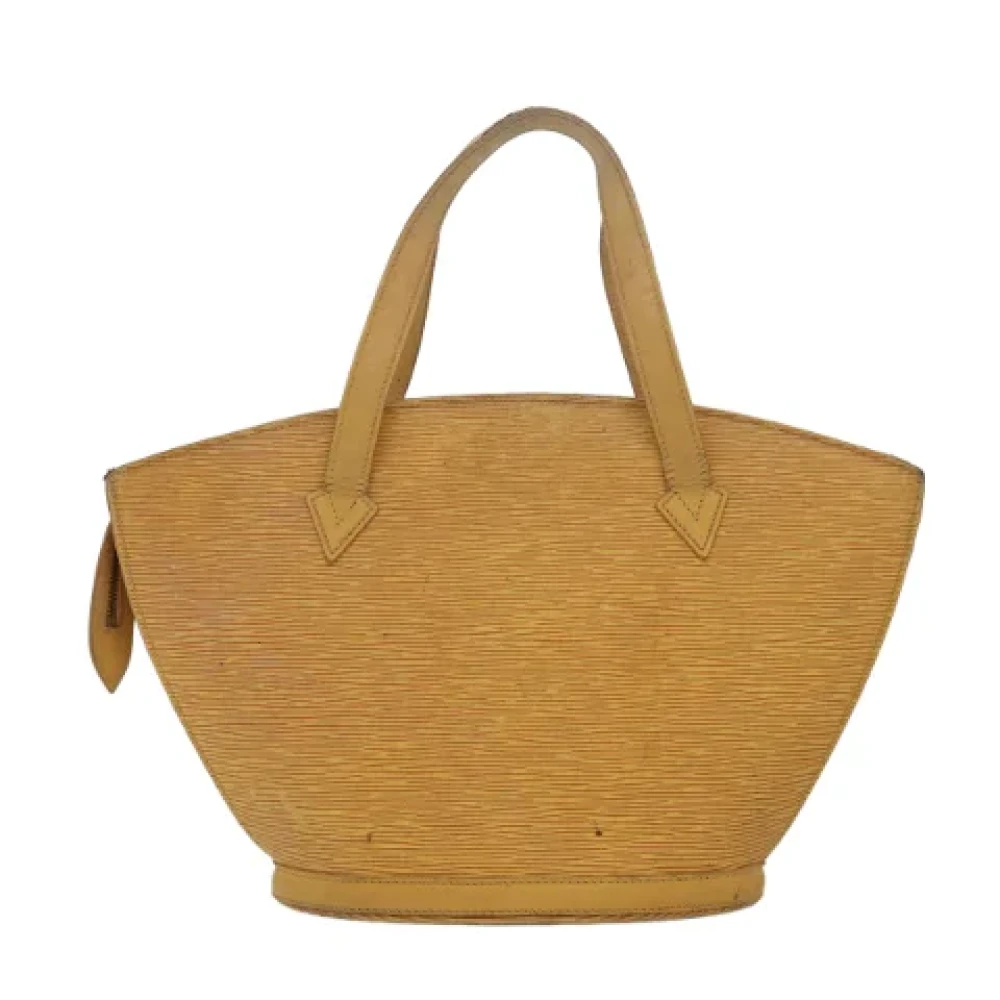 Louis Vuitton Vintage Pre-owned Leather shoulder-bags Yellow Dames