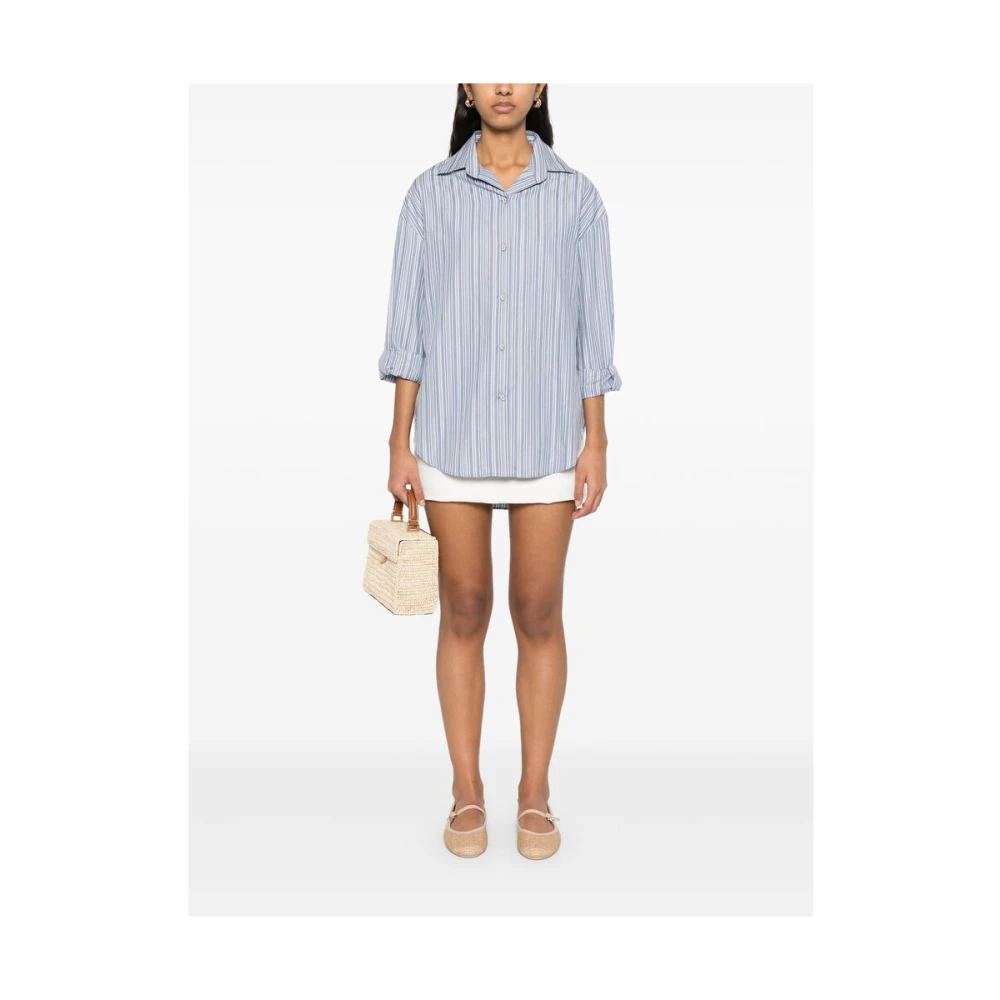 Faithfull the Brand Korenbloemblauwe Button-Up Shirt Multicolor Dames