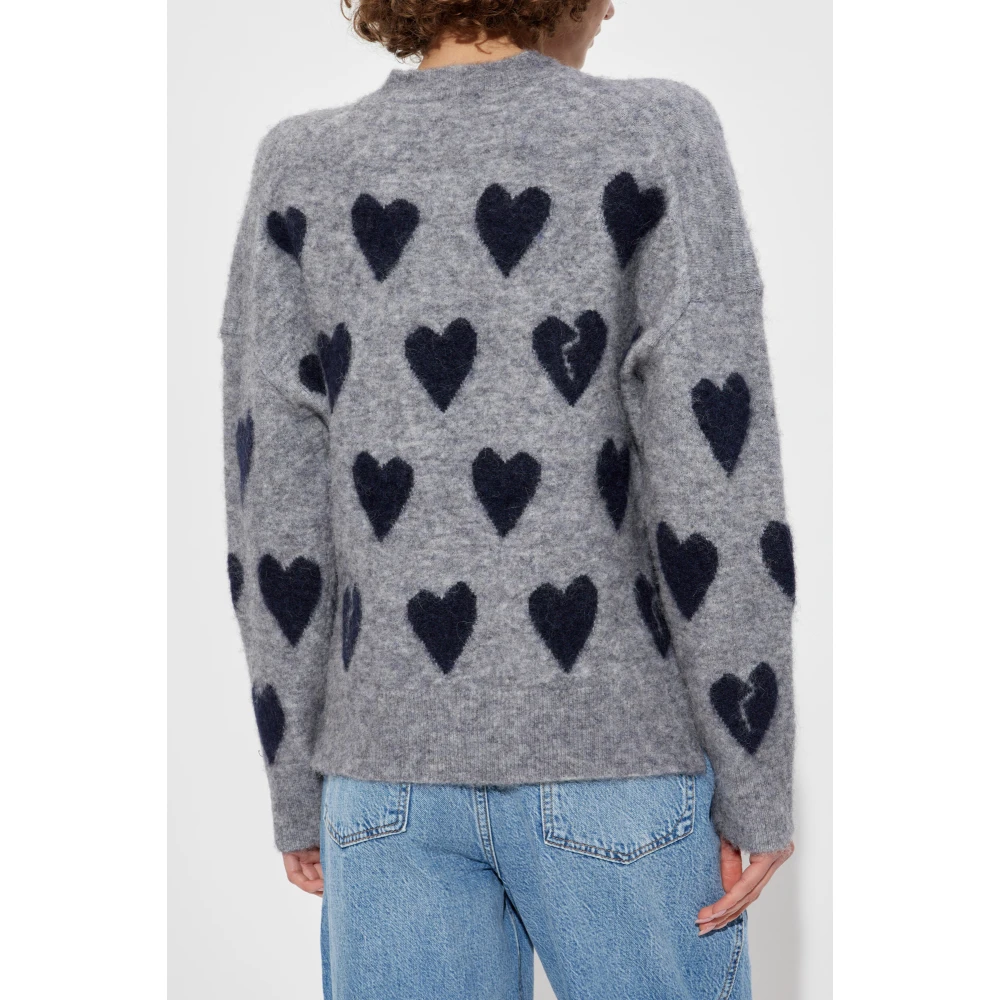 AllSaints Trui Amora Gray Dames
