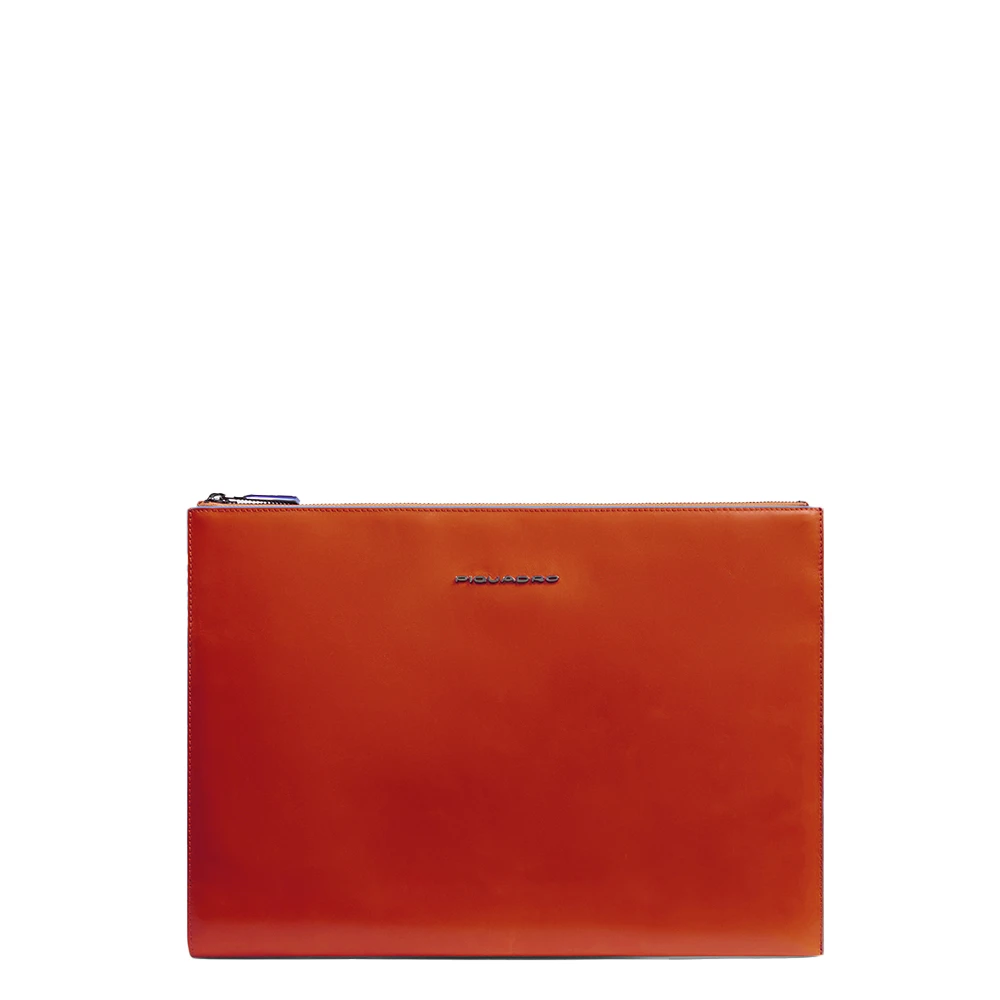 Piquadro Unisex Röd Läder Ipad Pro 12,9 Clutch