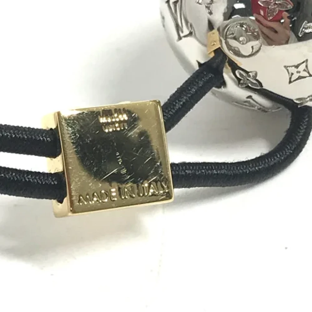 Louis Vuitton Vintage Pre-owned Metal hair-accessories Yellow Dames