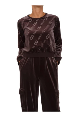 Printed Jacquard Sweatshirt