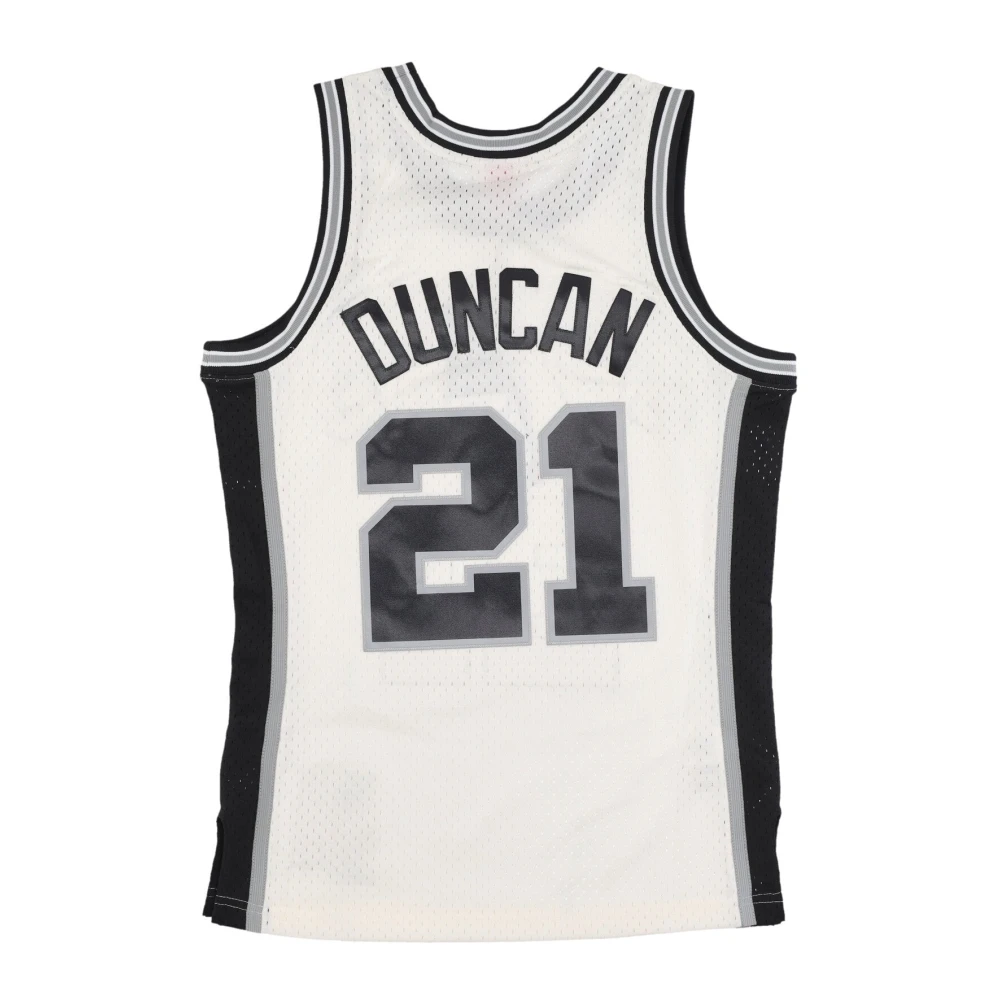 Mitchell & Ness NBA Basketball Tank Top Tim Duncan White Heren