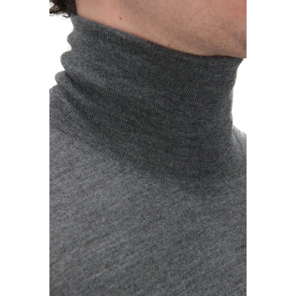 BRUNELLO CUCINELLI Kasjmierwol Coltrui Trui Grijs Gray Heren