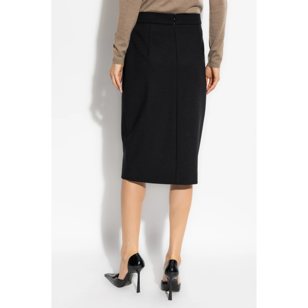 Max Mara Rok Fervida Black Dames